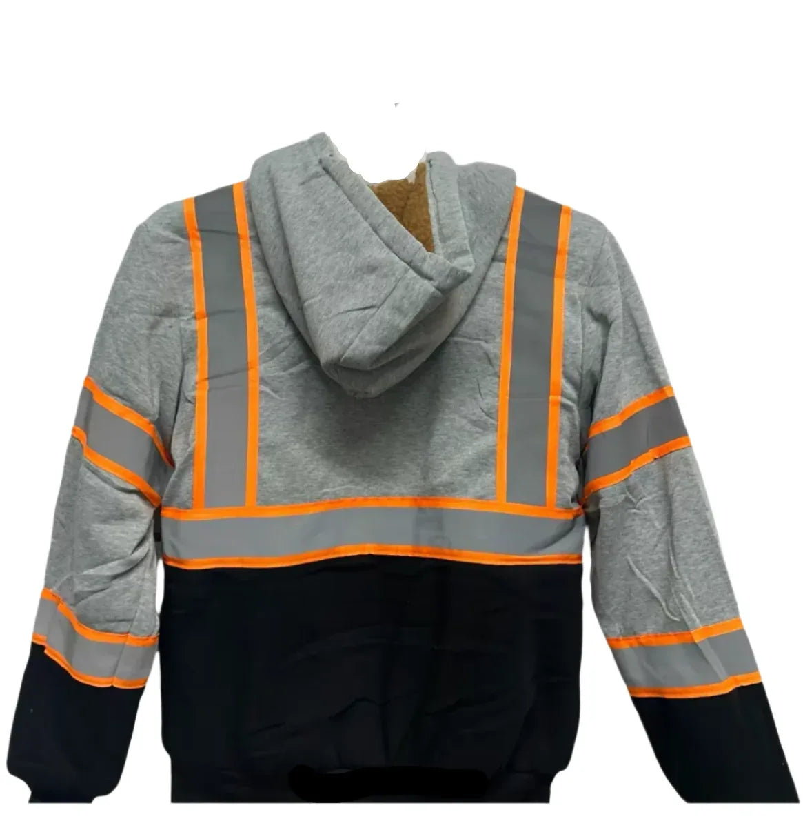 Men's SafeGuard High-Visibility Fleece Lined Zipper Hoody #0515 Available in 4 Colors - BuyJacataBoots.online