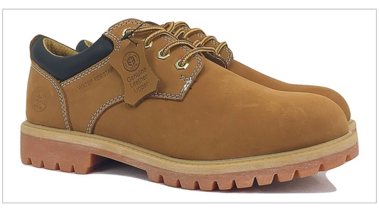 Men's JACATA • 8651 • Low-Cut Work Oxford - Wheat Nubuck