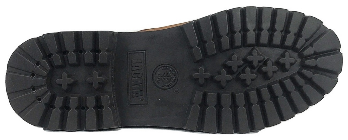Men's  JACATA • 8602• 6" Classic Work Boot -   Brown Nubuck