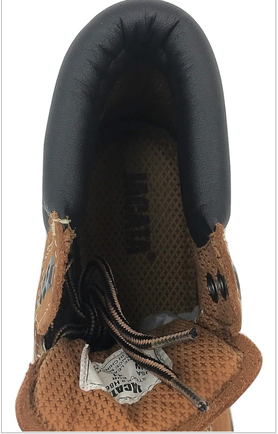 Men's  JACATA • 8602• 6" Classic Work Boot -   Brown Nubuck